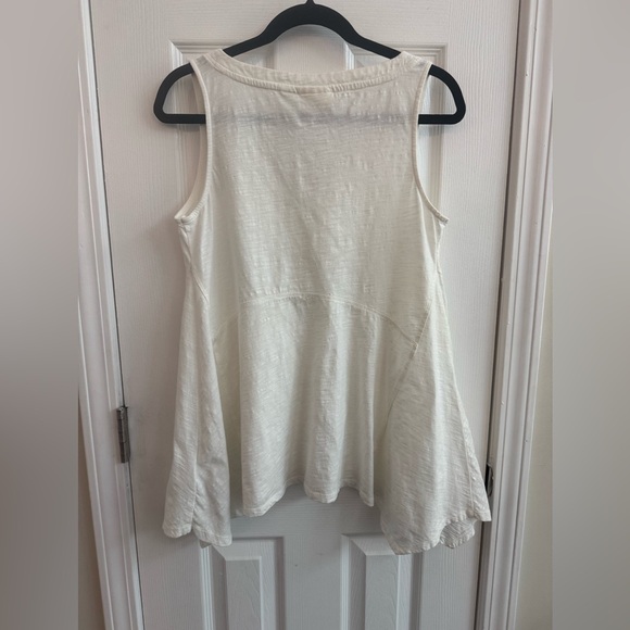 ANTHROPOLOGIE • MAEVE V- Neck Cotton Trapeze Tank Size XS *LIKE NEW* - Picture 3 of 6